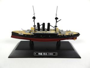 AKI0281 - Cuirassé Japonais – navire de guerre – Shikishima 1900