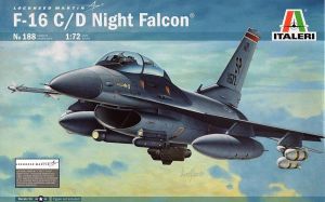 ITA0188 - Avion de chasse F-16C/D Night Falcon à assembler et à peindre