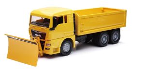 NEW17346 - MAN TGX 6x4 chasse neige jaune