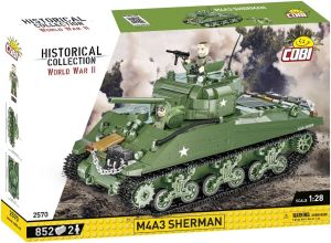 COB2570 - Char M4A3 SHERMAN - 852 Pièces