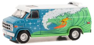 GREEN30474 - GMC VANDURA Custom van 1978 sous blister