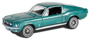 GREEN30505 - FORD Mustang GT Fastback 1967 vert de la série HIGH COUTRY SPECIAL sous blister