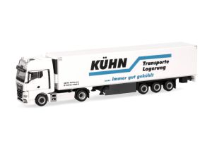 HER318020 - MAN TGX GX 4x2 avec remorque frigo 3 essieux KUHN