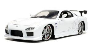 JAD32607 - MAZDA RX-7 Wide Body 1993 Blanc FAST & FURIOUS