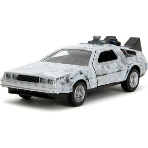 JAD34785 - DELOREAN  RETOUR vers LE FUTUR camouflage gris