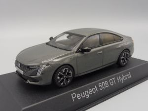 NOREV475833 - PEUGEOT 508 GT Hybrid 2023 Gris Sélénium