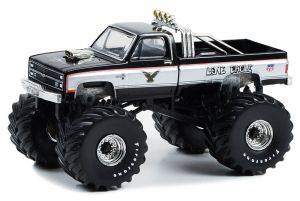 GREEN49120-E - CHEVROLET K-30 Silverado 1984 Monster Truck LONE EAGLE de la série KINGS OF CRUNCH sous blister