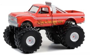 GREEN49130-A - CHEVROLET K-20 1969 Monster-Truck BIG DADDY de la série KINGS OF CRUNCH sous blister