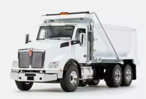 FIGE50-3471 - KENWORTH T880 6x4 benne blanc