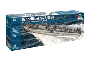 ITA5625 - Bateau Schnellboot  S-26/S-38 à assembler et à peindre