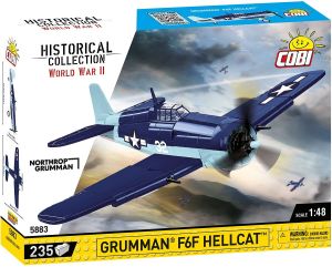 COB5883 - Avion militaire Grumman F6F Hellcat – 235 Pièces