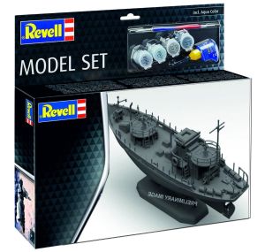 REV65242 - MODEL SET - Chalutier de guerre KFK avec peinture à assembler