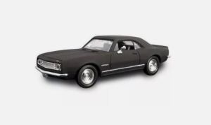 LDC94216MBK - CHEVROLET Camaro Z28 1967 Noir matt