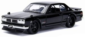 JAD99602 - NISSAN Skyline 2000 GT-R FAST & FURIOUS 1971 Noir