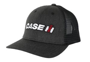 A3355 - Casquette CASE IH Grise avec arrière en maille noir