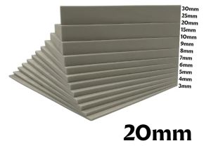 COLLE21-227 - Plaque de polymère TechnoFOAM – 20 mm – 30x21 cm