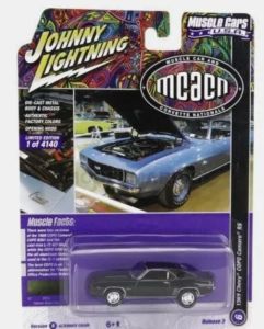 JLMC031B-F - CHEVROLET COPO Camaro RS 1969 vert de la série MUSCLE CARS 2022 sous blister