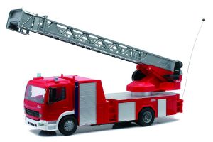 Véhicule radiocommandé Mercedes Antos Camion pompiers 1:26ème avec