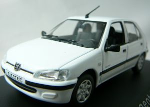Peugeot 106 Electric 1997 Banquise White 1:43