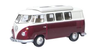 OXF76VWS010 - VOLKSWAGEN Type 1 Camper Rouge Titan et beige