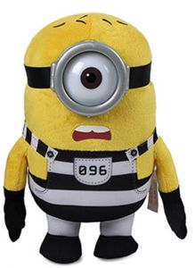 SIM30034B - Peluche MINION prisonnier Carl #096 – 25cm