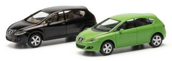 HER013970 - SEAT Leon noire et verte en kit - 2 pièces