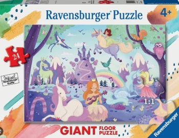 RAV031481 - Puzzle 24 Pièces Le monde magique des licornes