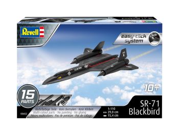 REV03652 - Avion de chasse Lockheed SR-71 Blackbird Easy-Click à assembler