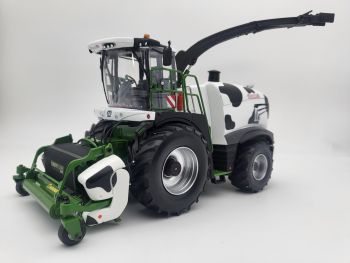 Maquette camion Mini art Tracteur agricole européen avec chariot