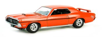 GREEN13350-A - MERCURY Cougar Eliminator 1969 Orange de la série GL MUSCLE sous blister