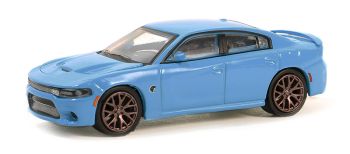 GREEN13350-D - DODGE Charger SRT Hellcat 2016 Bleue de la série GL MUSCLE sous blister