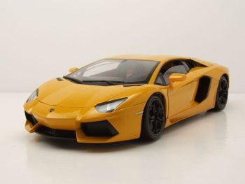 WEL18041JAUNE - LAMBORGHINI Aventator LP700-4 2011 Jaune