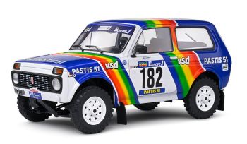 SOL1807305 - LADA Niva Blanche #182 Paris-Dakar 1984 JABOUILLE/SARDOU