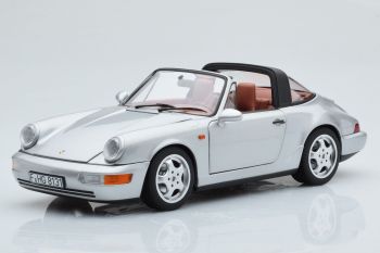 NOREV187342 - PORSCHE 911 Carrera 4 Targa 1991 Argent Métallisé