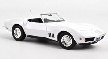 NOREV189038 - CHEVROLET Corvette Cabriolet 1969 Blanc