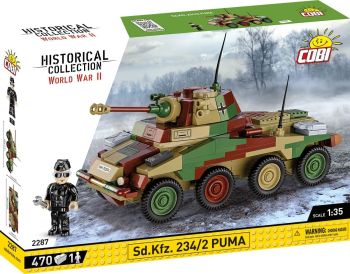 COB2287 - Char SD.KFZ 234/2 PUMA - 470 Pièces