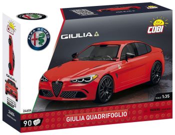 COB24604 - ALFA ROMEO Gulia Quadrifoglio rouge - 90 Pièces