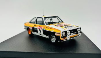 TRO2507 - FORD Escort MK II #2 TARMAC 1er au Rallye d'Haspengouw 1980 M.WILSON / T.HAARYMAN