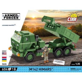 COB2626 - Véhicule militaire M142 Himars - 604 Pièces