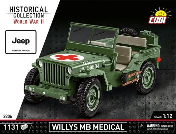 COB2806 - JEEP Willys MB Medical – 1131 Pièces