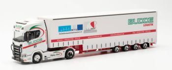 HER314374 - SCANIA CS 20 HD 4x2 MEUSBURGER semi remorque BLS BUDDE LOGISTIK SPEDITION