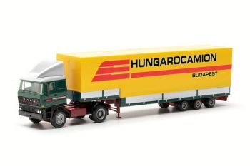 HER317375 - RABA 4x2 avec remorque 3 essieux HUNGAROCAMION