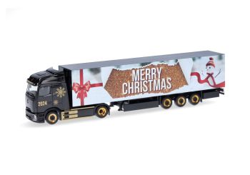 HER318310 - MERCEDES BENZ Actros 600 4x2 avec remorque 3 essieux CHRISTMAS 2024