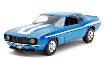 JAD34443 - CHEVROLET Camaro 1969 Bleu FAST & FURIOUS