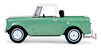 GREEN35280-A - HAVERSTER Scout Half Cab Pick-up 1965 vert de la série BLUE COLLAR sous blister