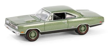 GREEN37310-B - PLYMOUTH Hemi GTX 1969 Vert de la série BARRETT JACKSON sous blister