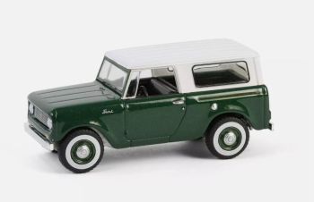 GREEN39150-B - HAVESTER Scout 1961 vert et blanc de la série VINTAGE AD CARS sous blister