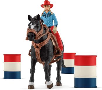 SHL42576 - Cow-girl et Tonneaux de Racing