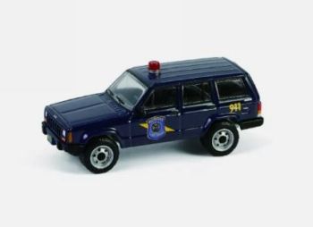 GREEN43040-E - JEEP Cherokee 2001 de la série HOT PURSUIT sous blister