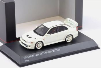 KYO43116W-B - MITSUBISHI Lancer Evolution VI TIME Blanc